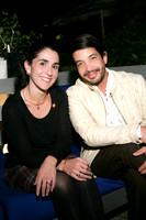 Sarah Paz and Designer Antonio Cabrera