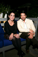 Sarah Paz and Designer Antonio Cabrera