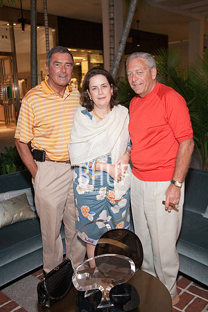 Hugh Freund, Veronica Cervera and Bert  Brodsky