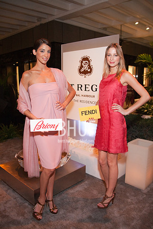 Models Becky Bakaric and Rebekah Keida