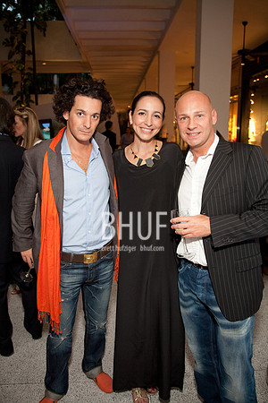 Martin,  Dina and  Sebastien